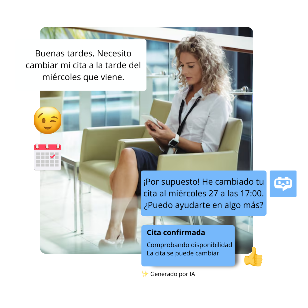 Agente IA de Intelibots para una clínica dental