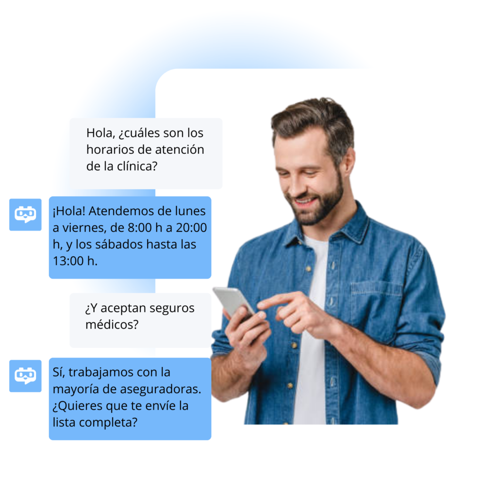 Agente IA para clínicas dentales de InteliBots